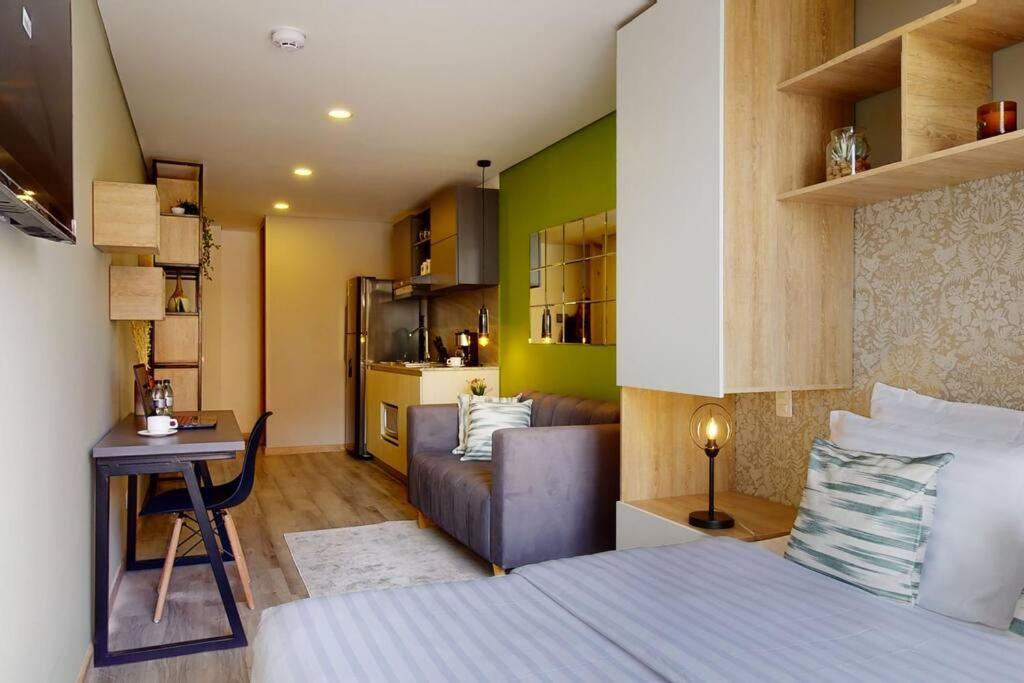 Apartmán Prime 85 Loft Zona T Bogotá Exteriér fotografie
