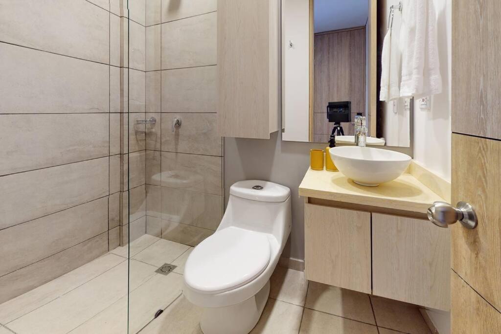 Apartmán Prime 85 Loft Zona T Bogotá Exteriér fotografie