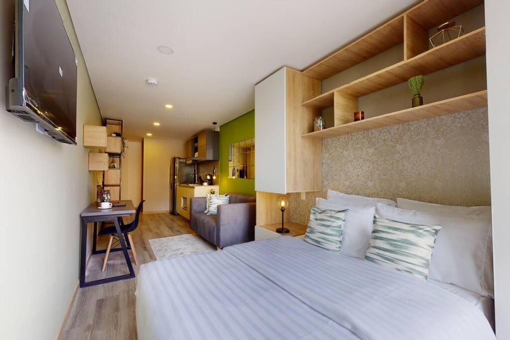 Apartmán Prime 85 Loft Zona T Bogotá Exteriér fotografie