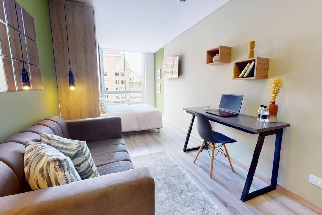 Apartmán Prime 85 Loft Zona T Bogotá Exteriér fotografie